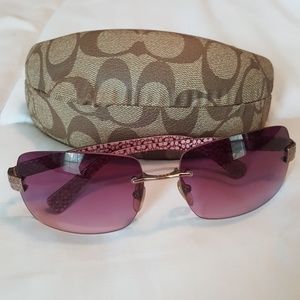 COACH Sunglasses with case
